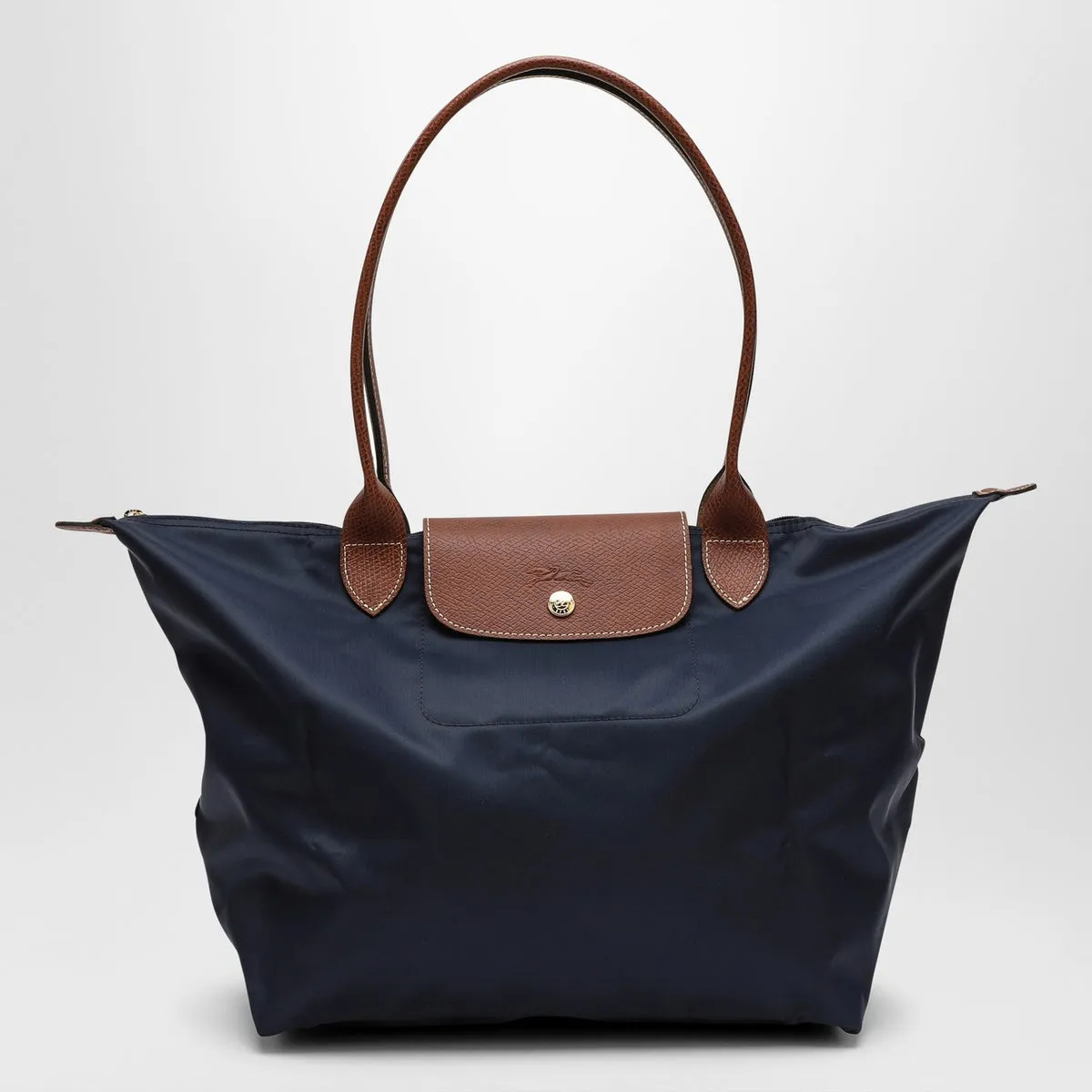 Longchamp    Longchamp Navy Blue Le Pliage Original L Bag