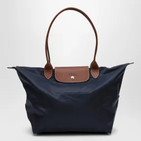 Longchamp    Longchamp Navy Blue Le Pliage Original L Bag