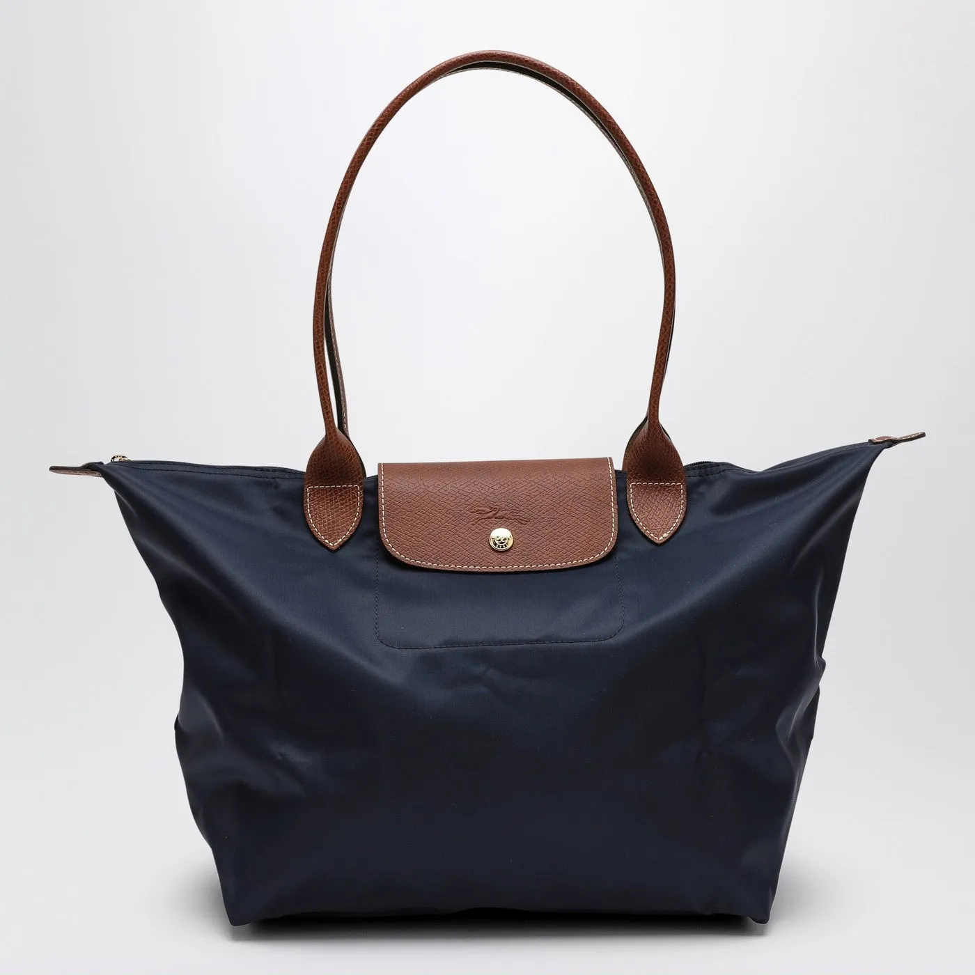 Longchamp    Longchamp Navy Le Pliage Original L Bag