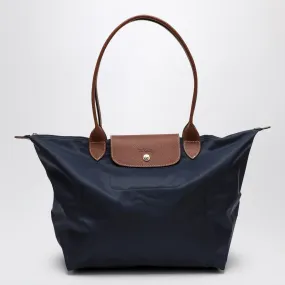 Longchamp    Longchamp Navy Le Pliage Original L Bag