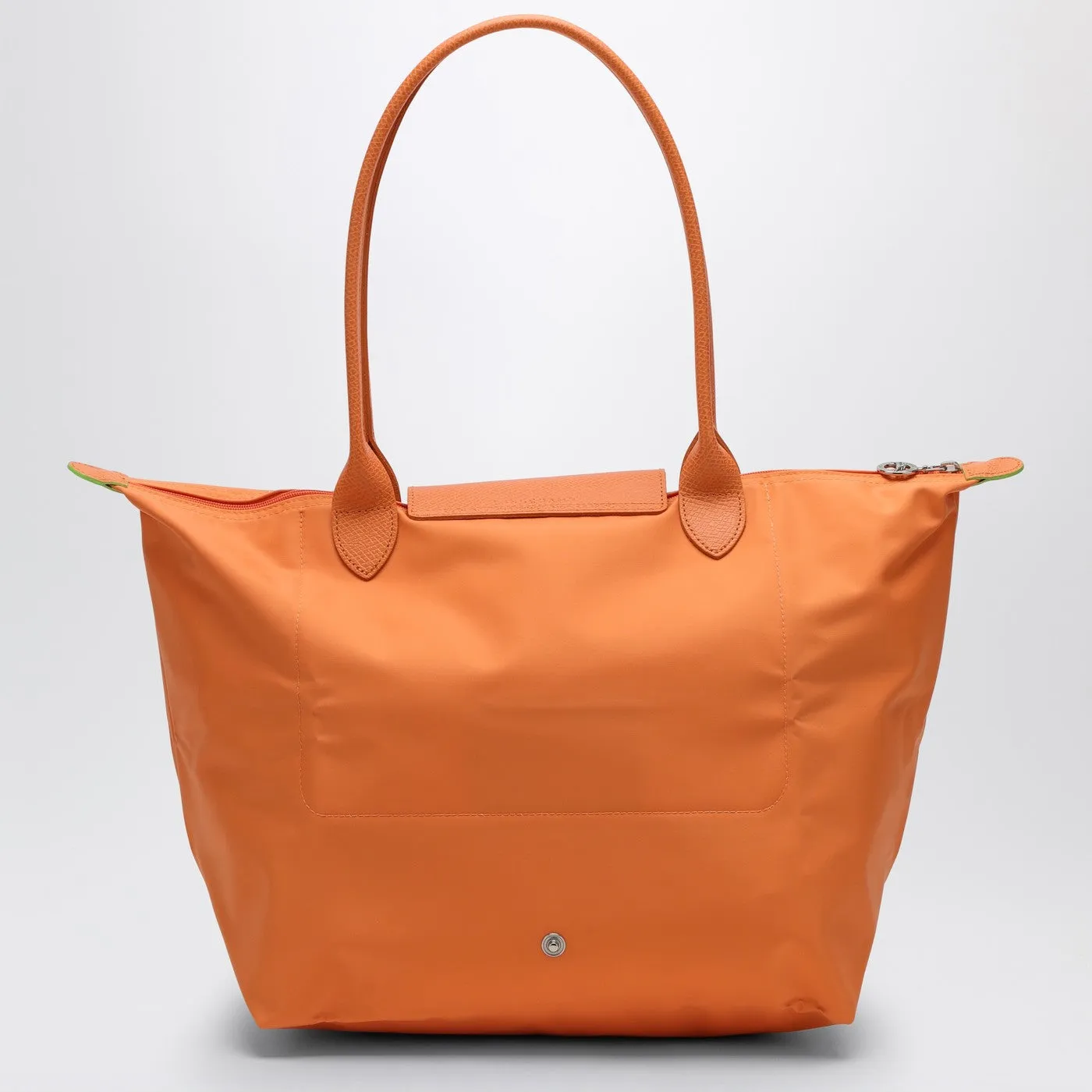 Longchamp    Longchamp Orange L Le Pliage Green Bag