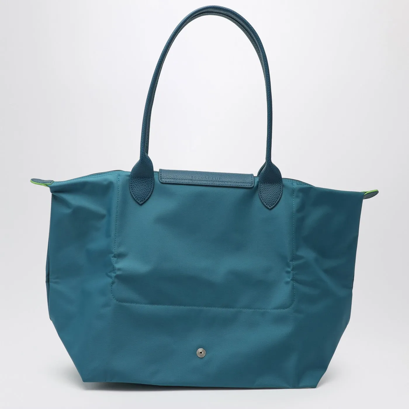 Longchamp    Longchamp Paon Coloured L Le Pliage Green Bag