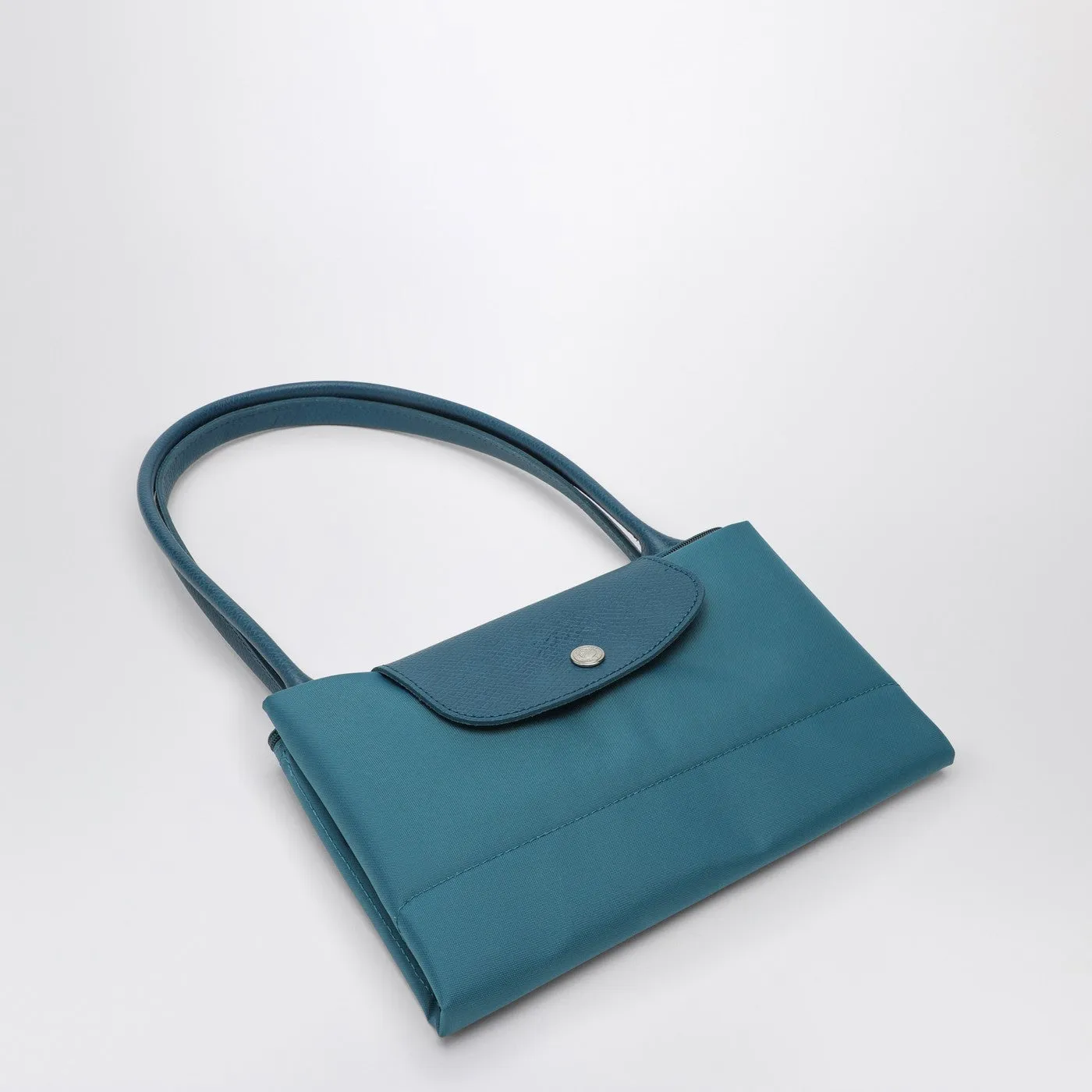 Longchamp    Longchamp Paon Coloured L Le Pliage Green Bag