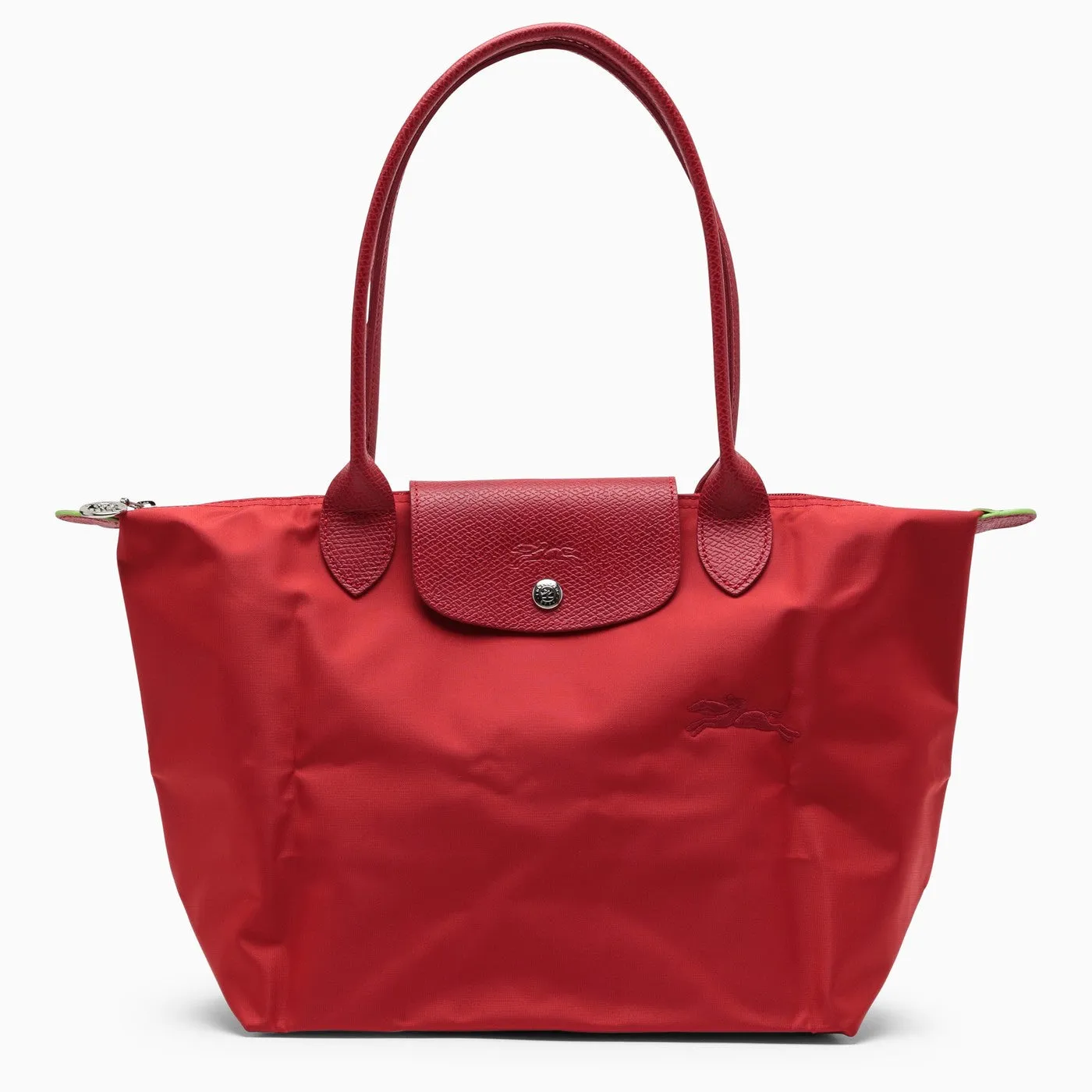 Longchamp    Longchamp Red M Le Pliage Green Bag