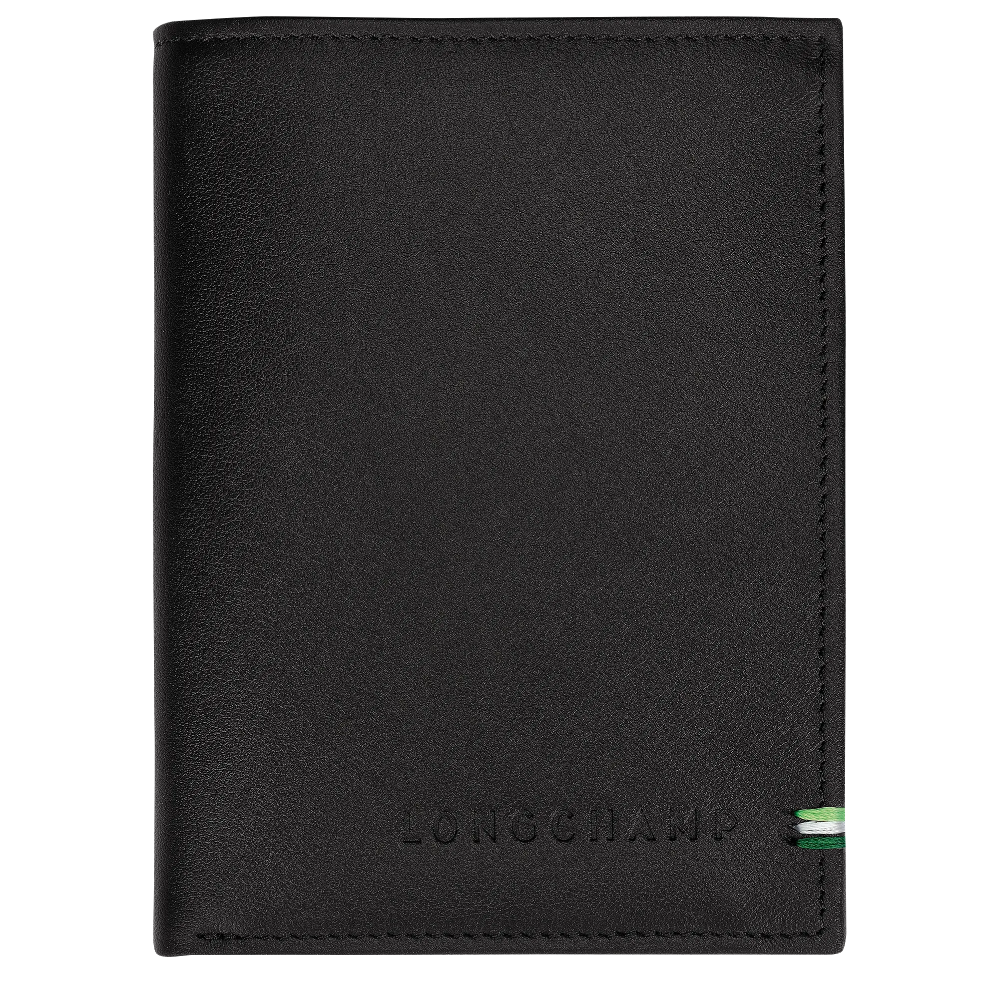 Longchamp sur Seine Wallet Black - Leather