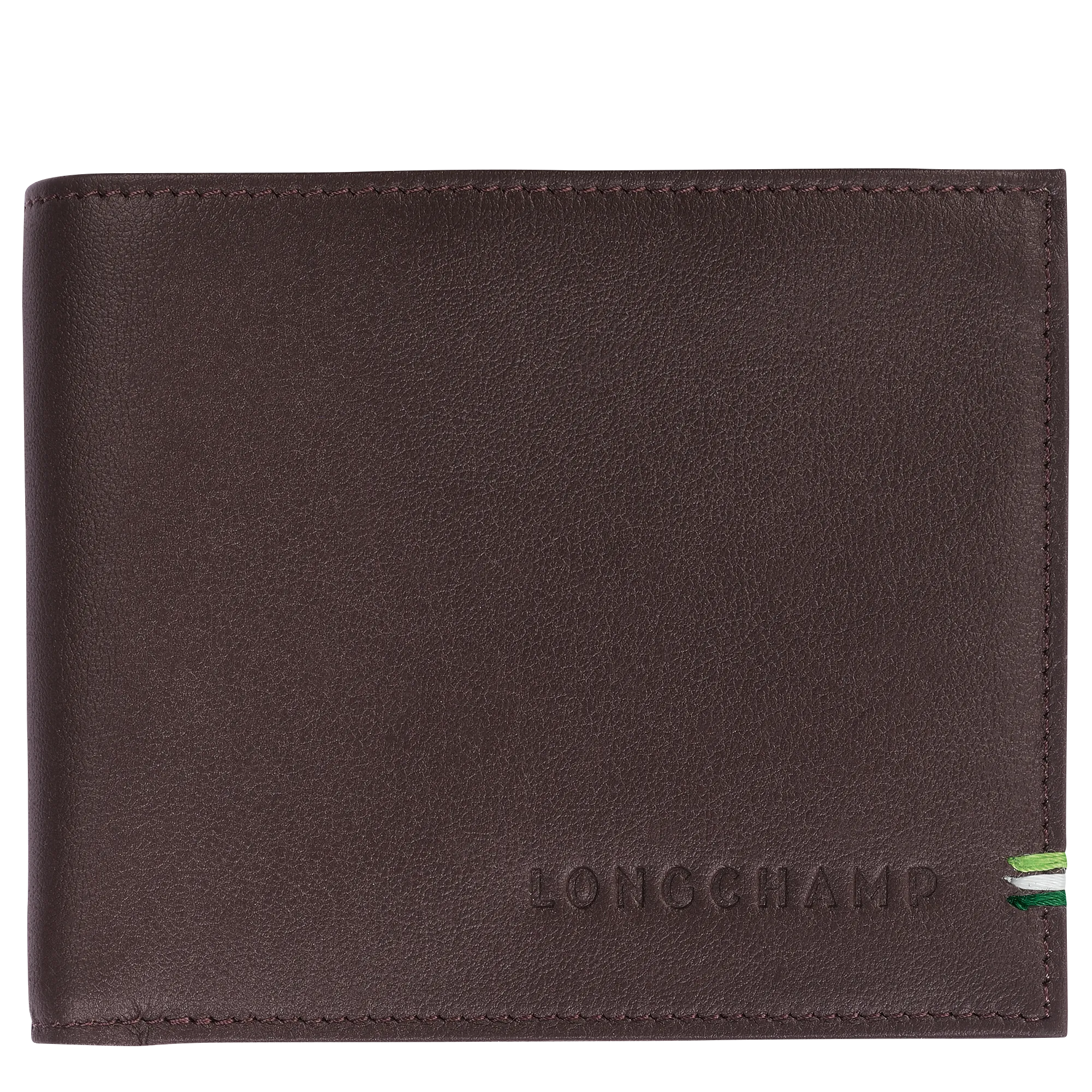 Longchamp sur Seine Wallet Mocha - Leather