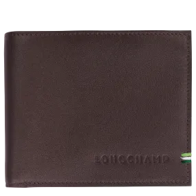 Longchamp sur Seine Wallet Mocha - Leather