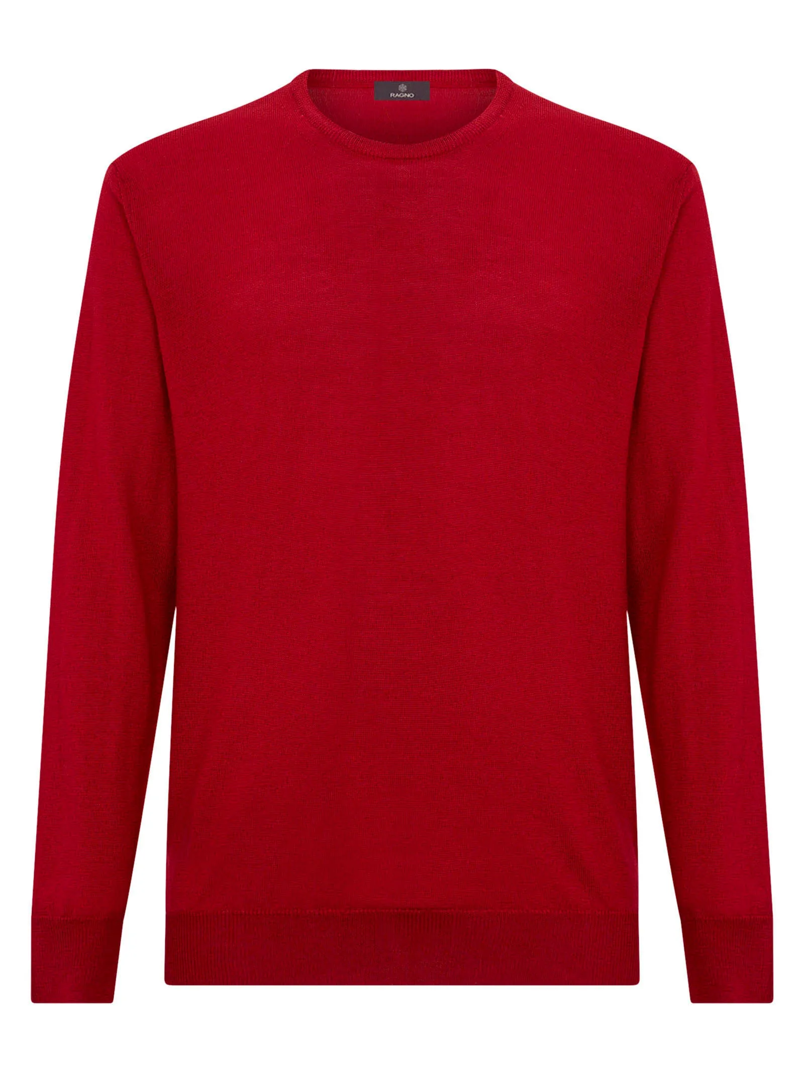 Maglia girocollo in Merino 2.0 - Tibetan Red