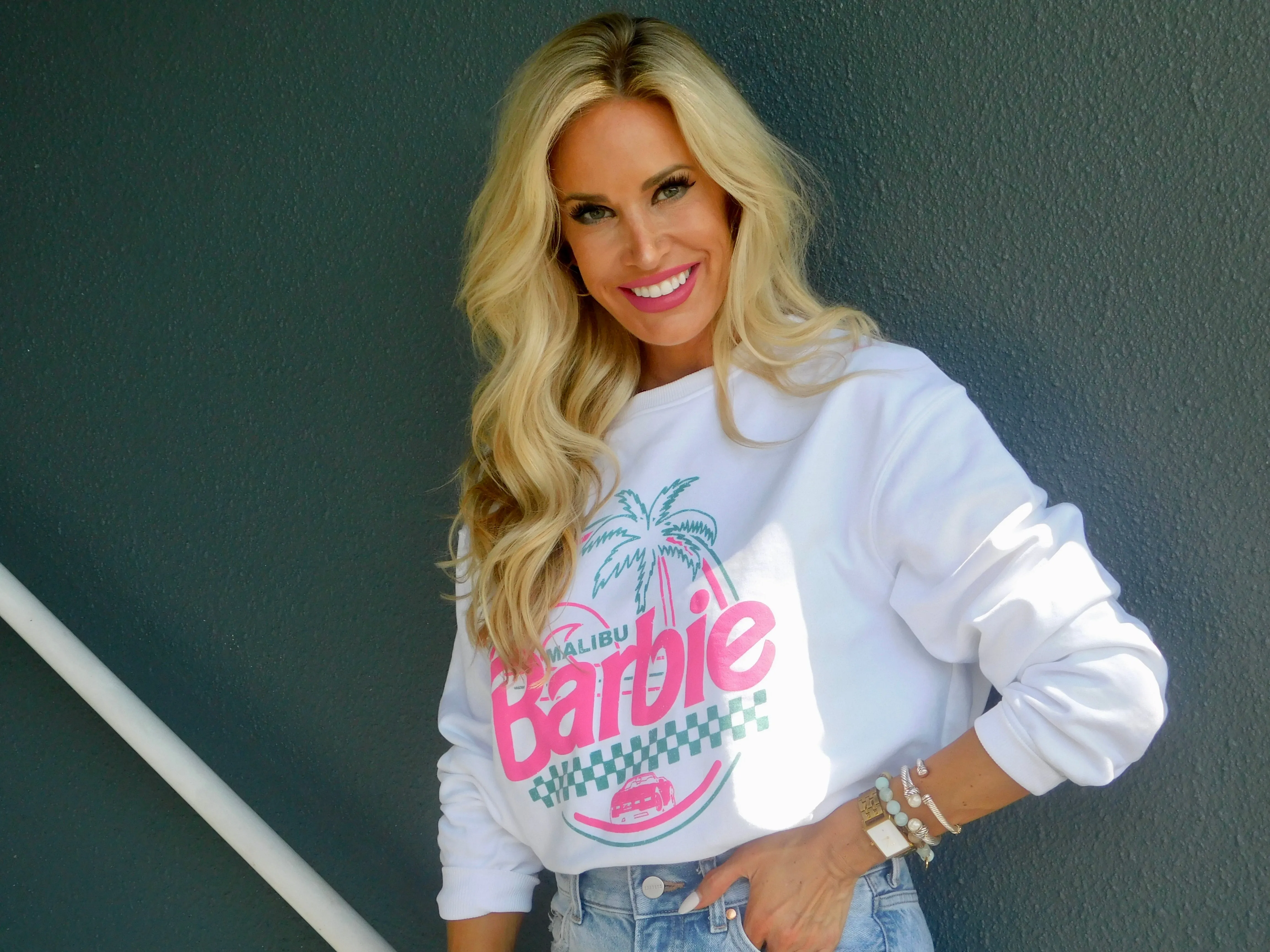 Malibu Barbie Crewneck Sweatshirt