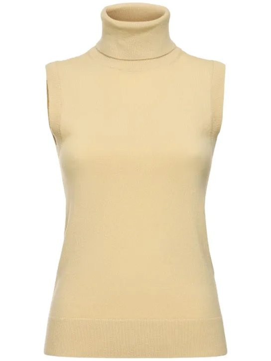 Michael Kors Collection   Cashmere turtleneck vest 