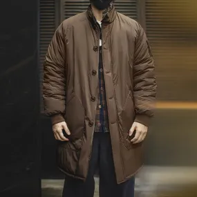 Minimalist Padded Overcoat