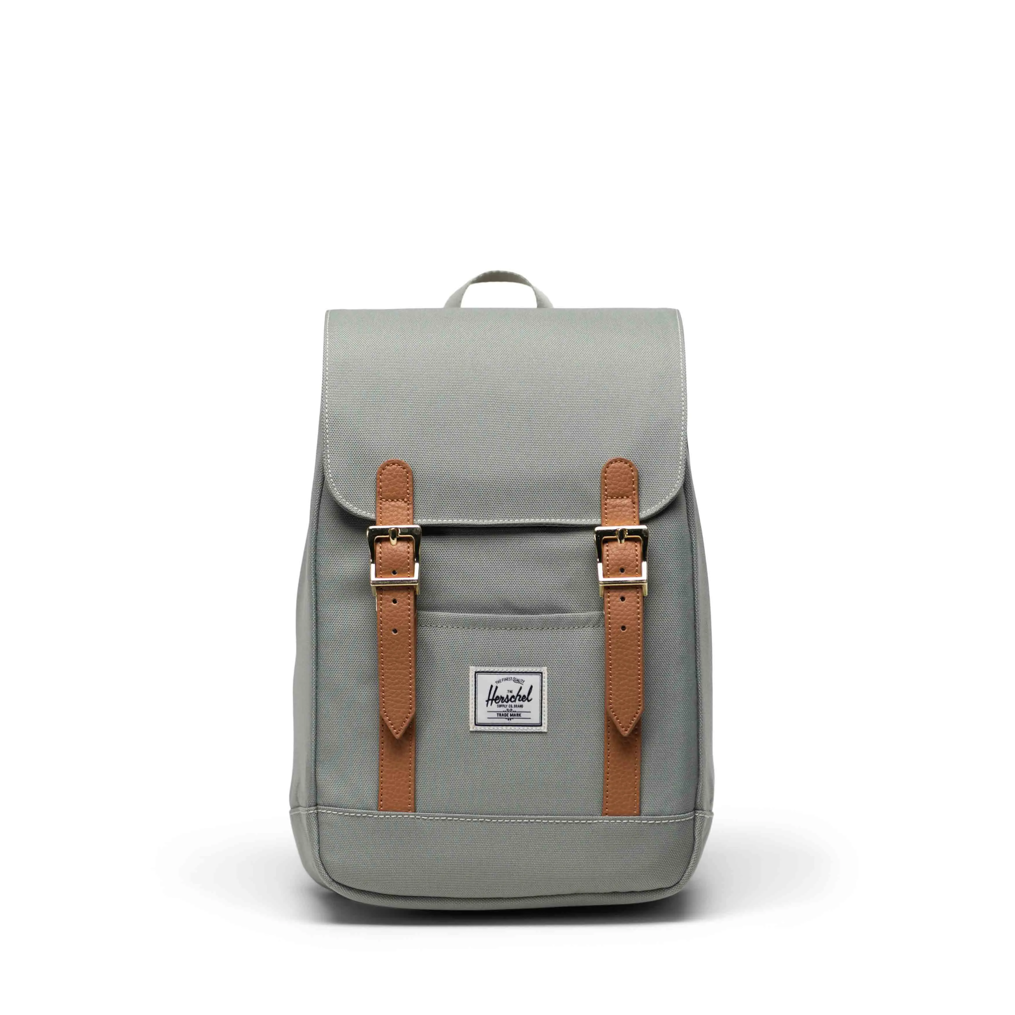 Mochila Herschel Retreat Mini Seagrass/White Stitch