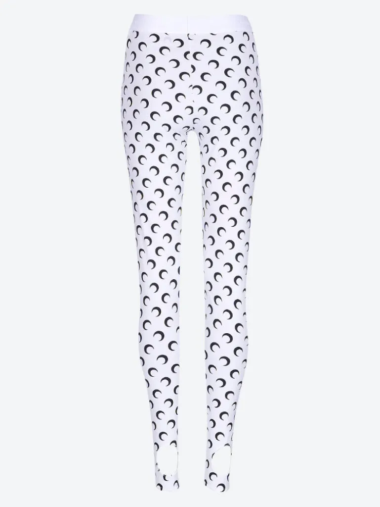 Moon printed leggings