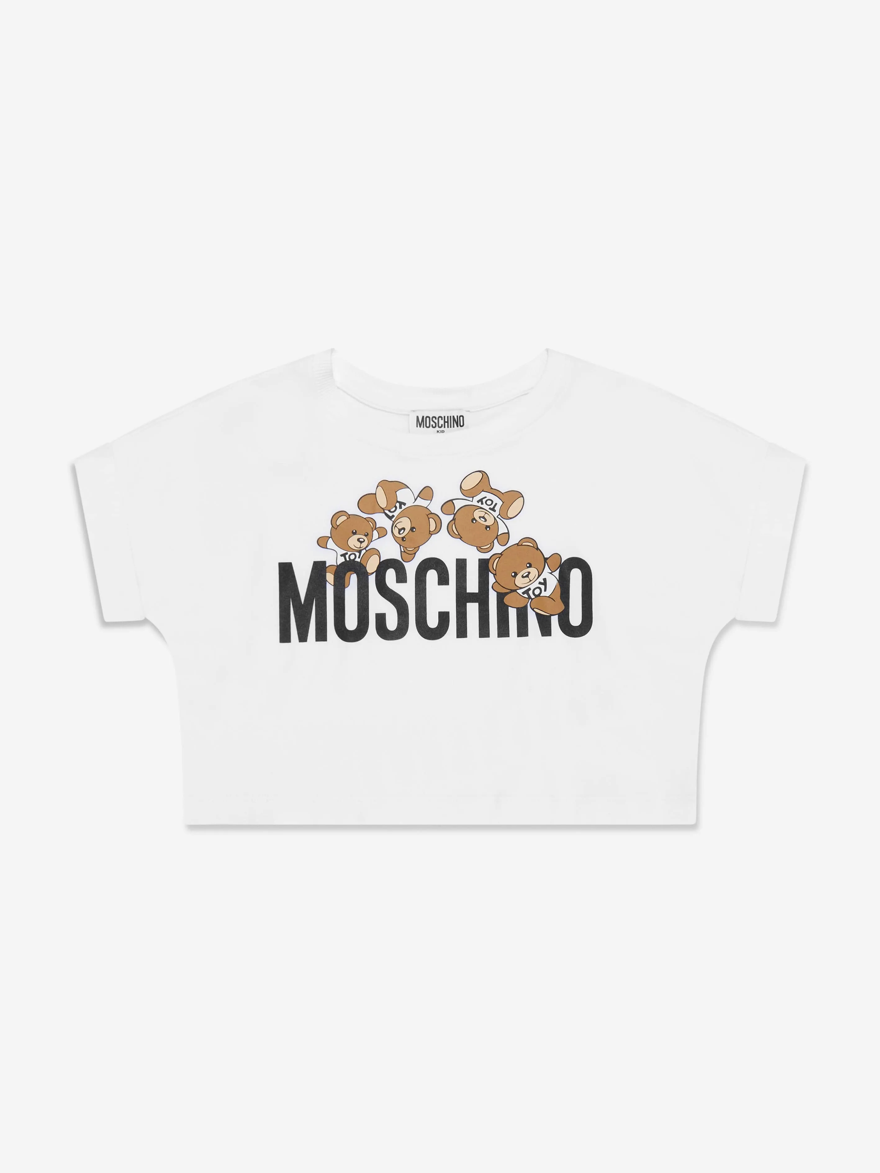 Moschino Girls T-Shirt And Shorts Set in Multicolour