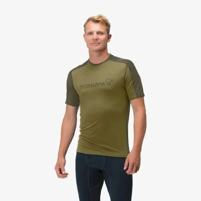 Norrona  Falketind Equaliser Merino T-Shirt - Maglia merino - Uomo