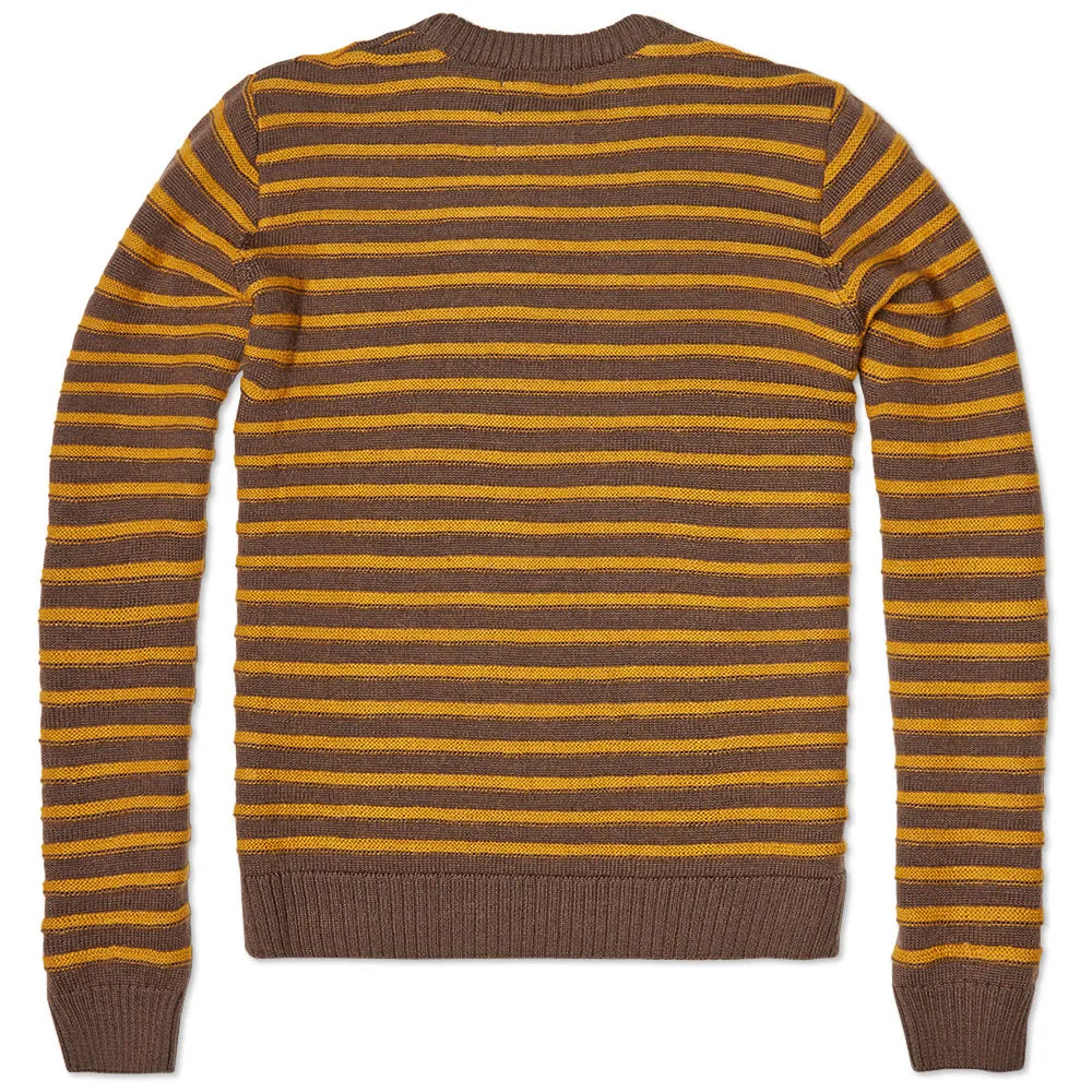 Norse Projects Sigfred Stripe Merino KnitShitake