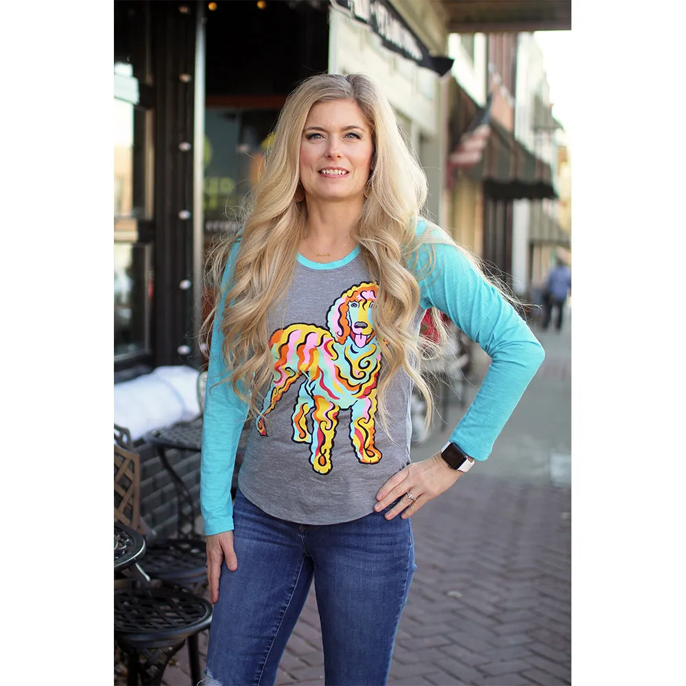 Paddy Tails Colorful Raglan Shirt