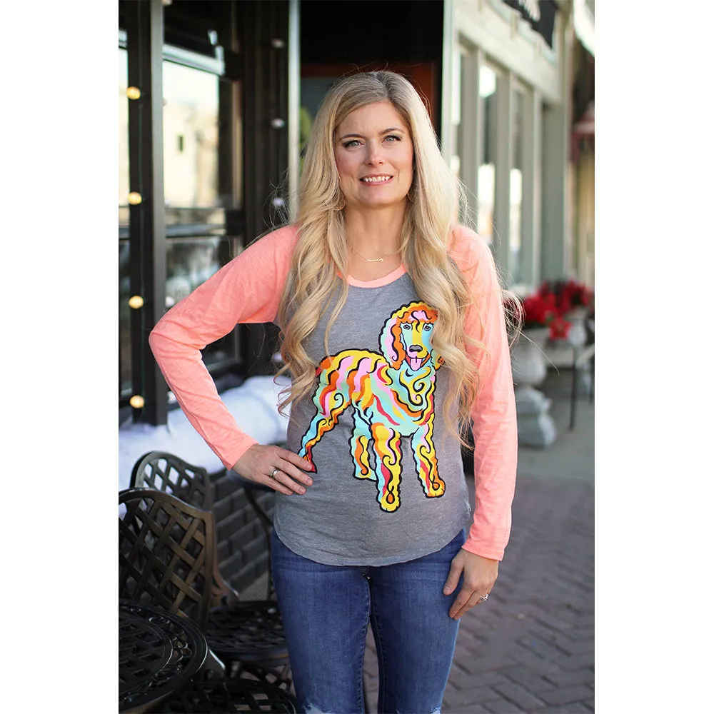 Paddy Tails Colorful Raglan Shirt