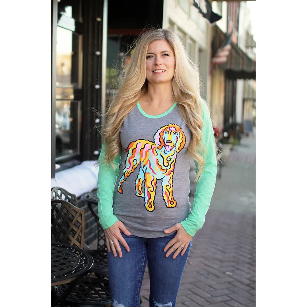 Paddy Tails Colorful Raglan Shirt