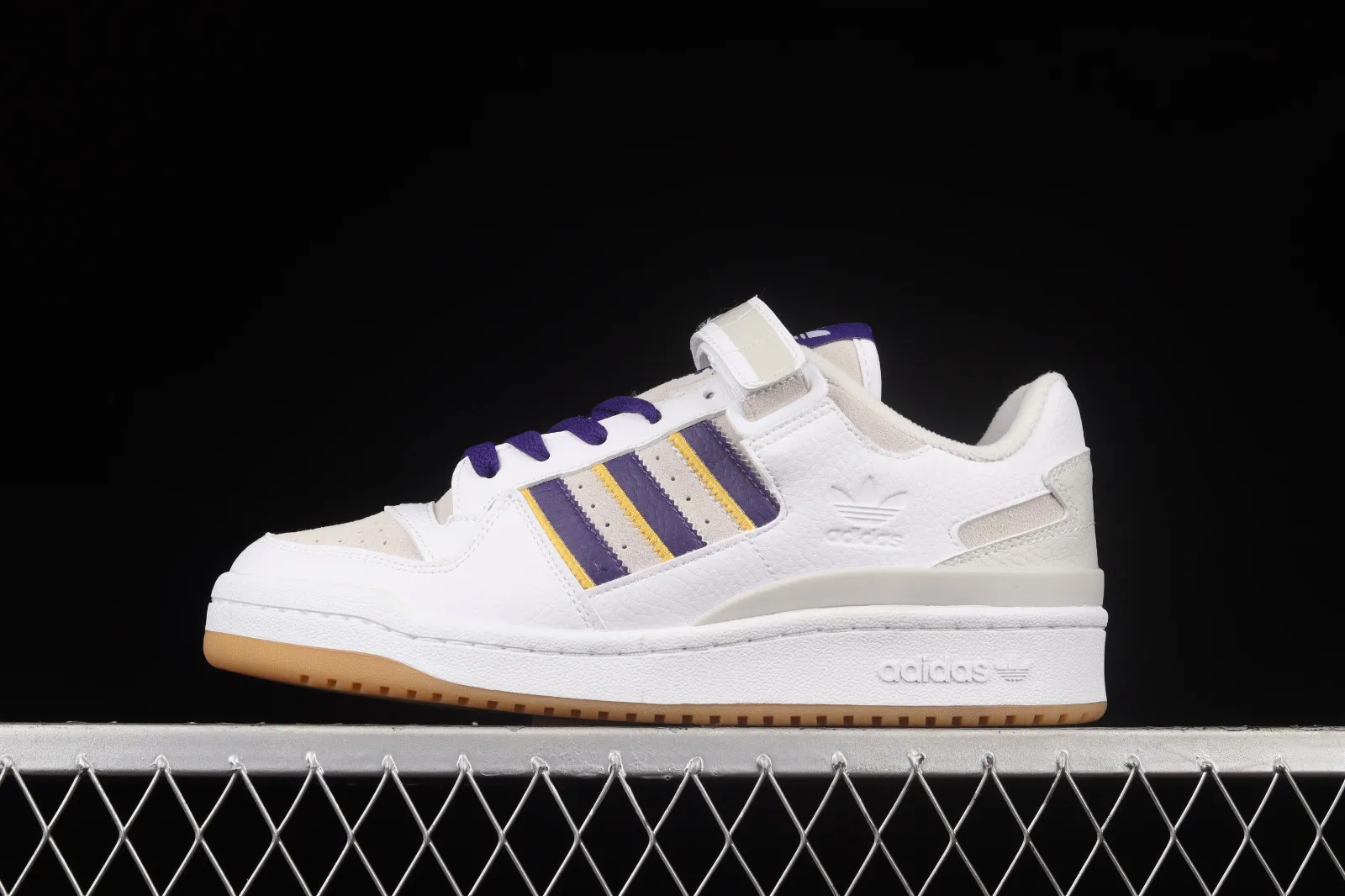 Palace x Adidas Forum 84 Low Fabulous Forum Footwear White Collegiate Purple GZ8371