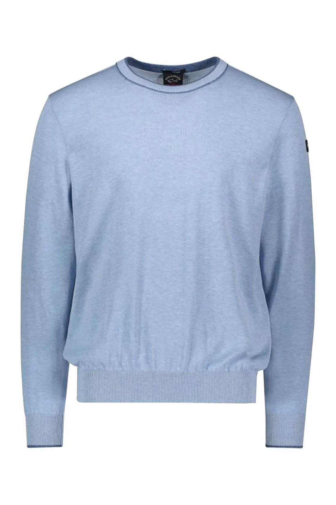 Paul & Shark Cotton Jumper Light Blue