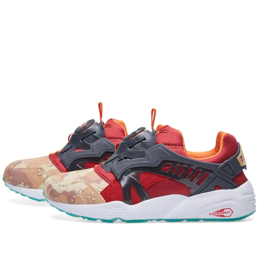 Puma x Titolo x Atmos Disc Blaze 'Desert Dusk'Dark Navy & Ribbon Red