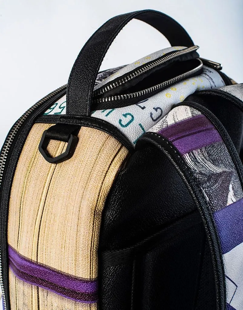 PURPLE MONEY BANDS BACKPACK - PURPLE