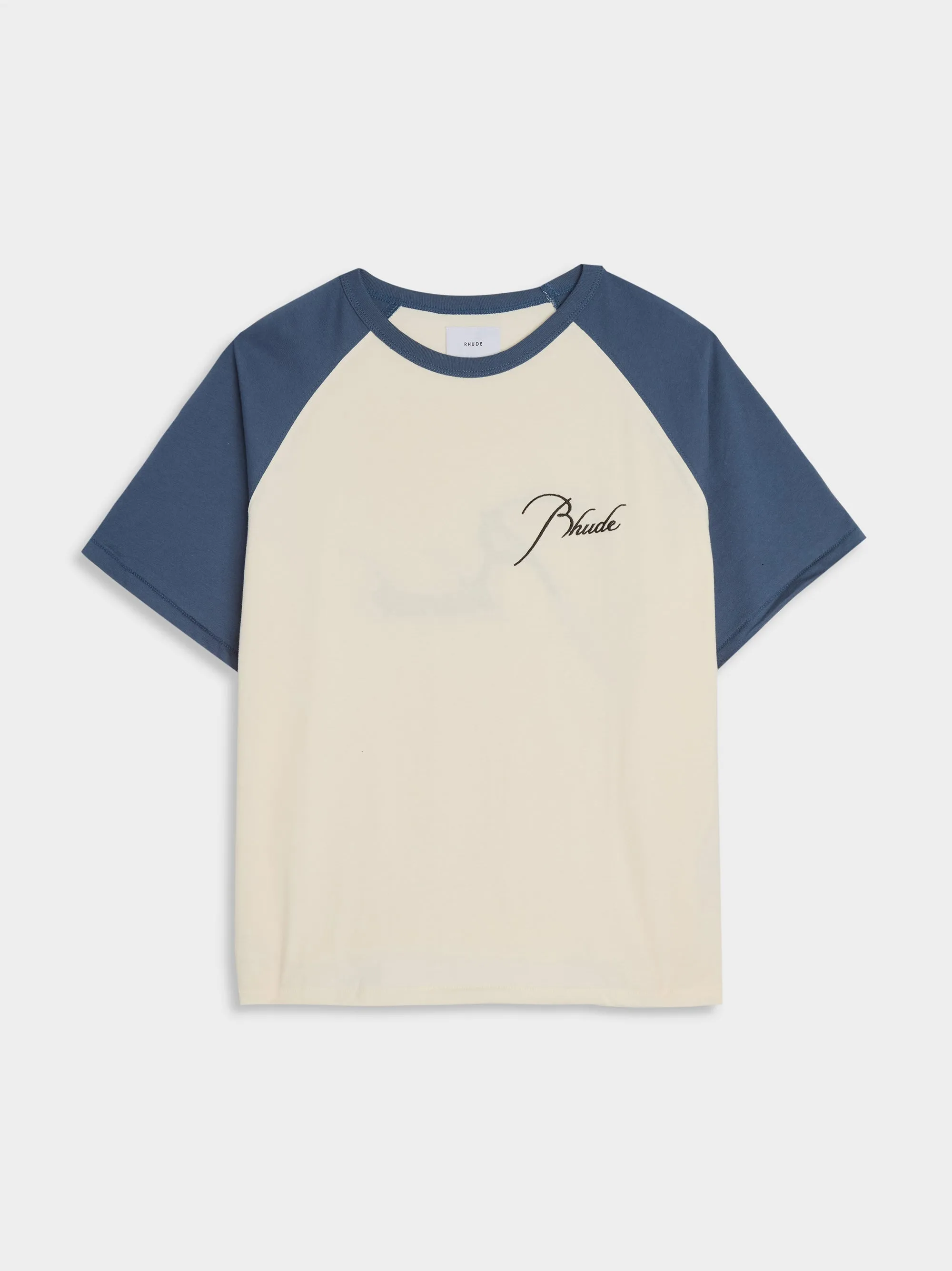 Rhude Raglan Tee, VTG White