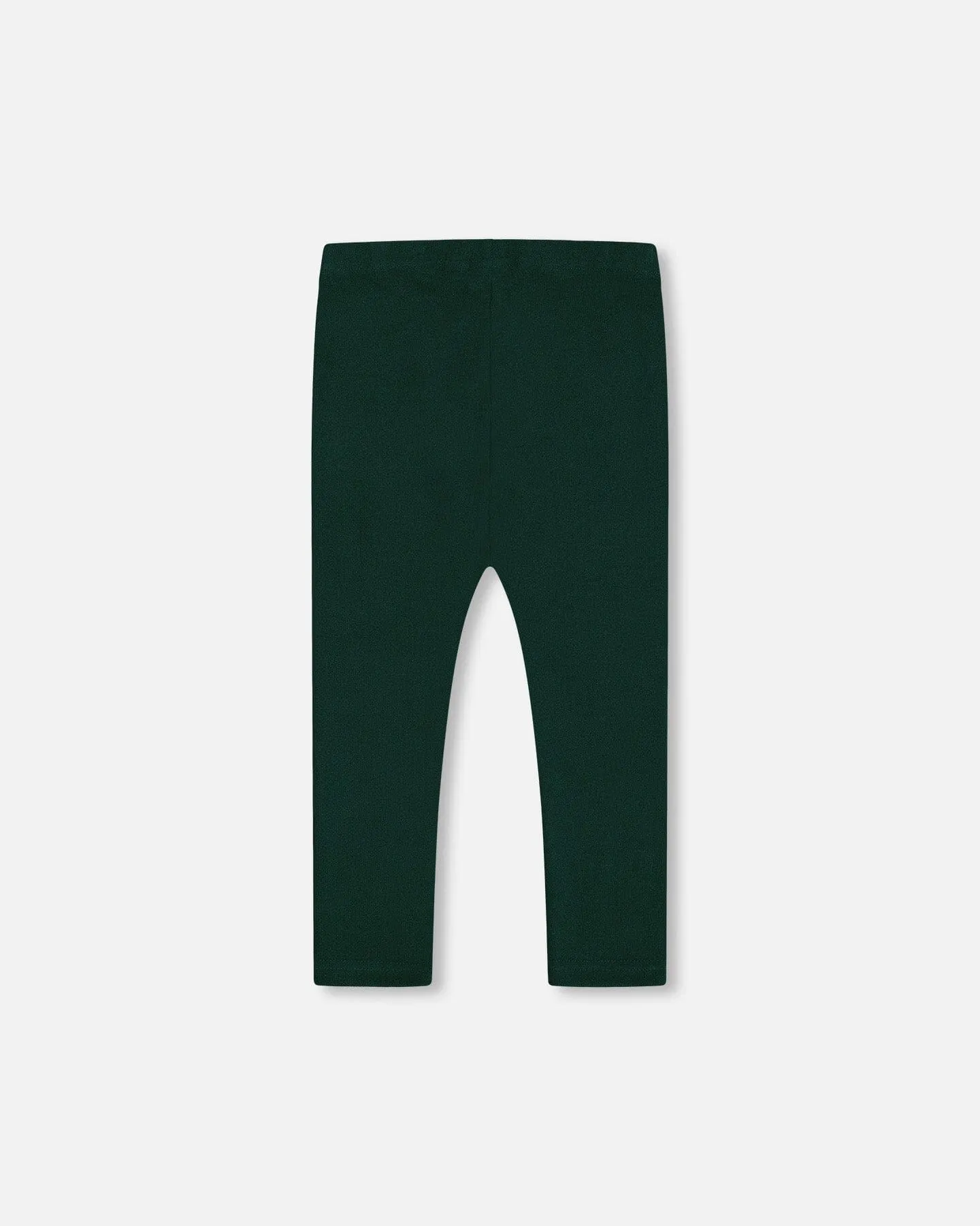 Rib Leggings Dark Emerald