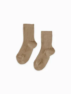 ribbed short socks