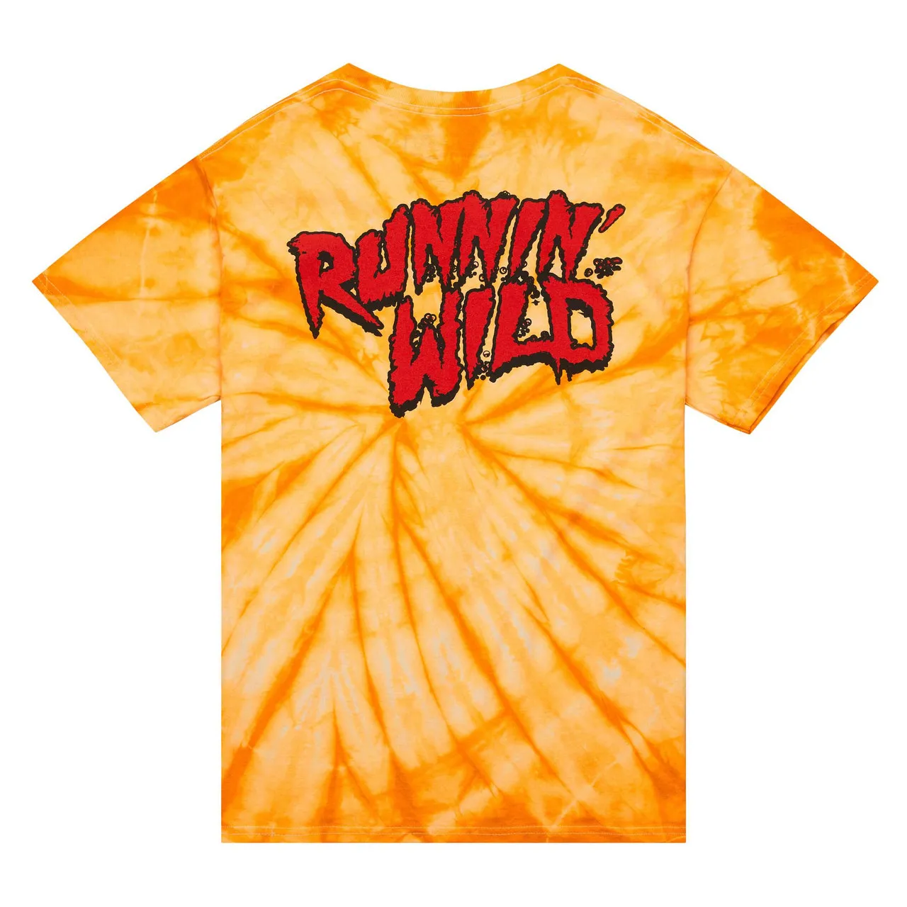 (SALE!!!) Mitchell and Ness WWE Running Wild TD Tee - Hulk Hogan Gold