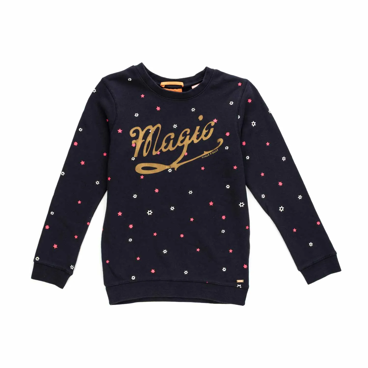 Scotch & Soda Blue Magic Sweatshirt For Teen Girls