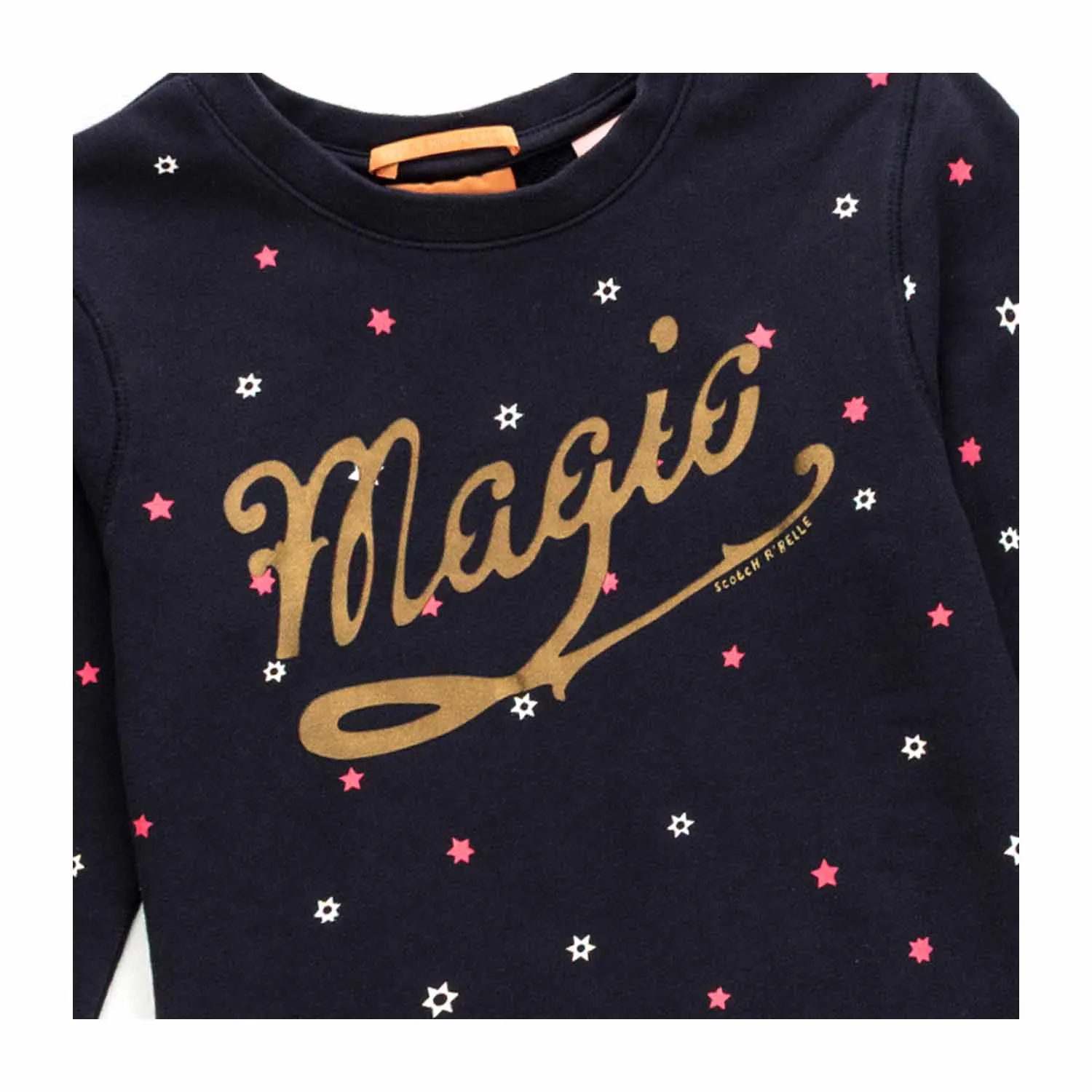 Scotch & Soda Blue Magic Sweatshirt For Teen Girls