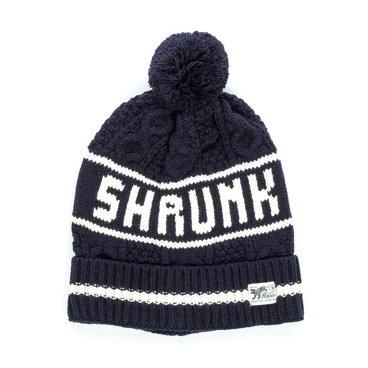 Scotch & Soda Boy Blue Beanie With Logo