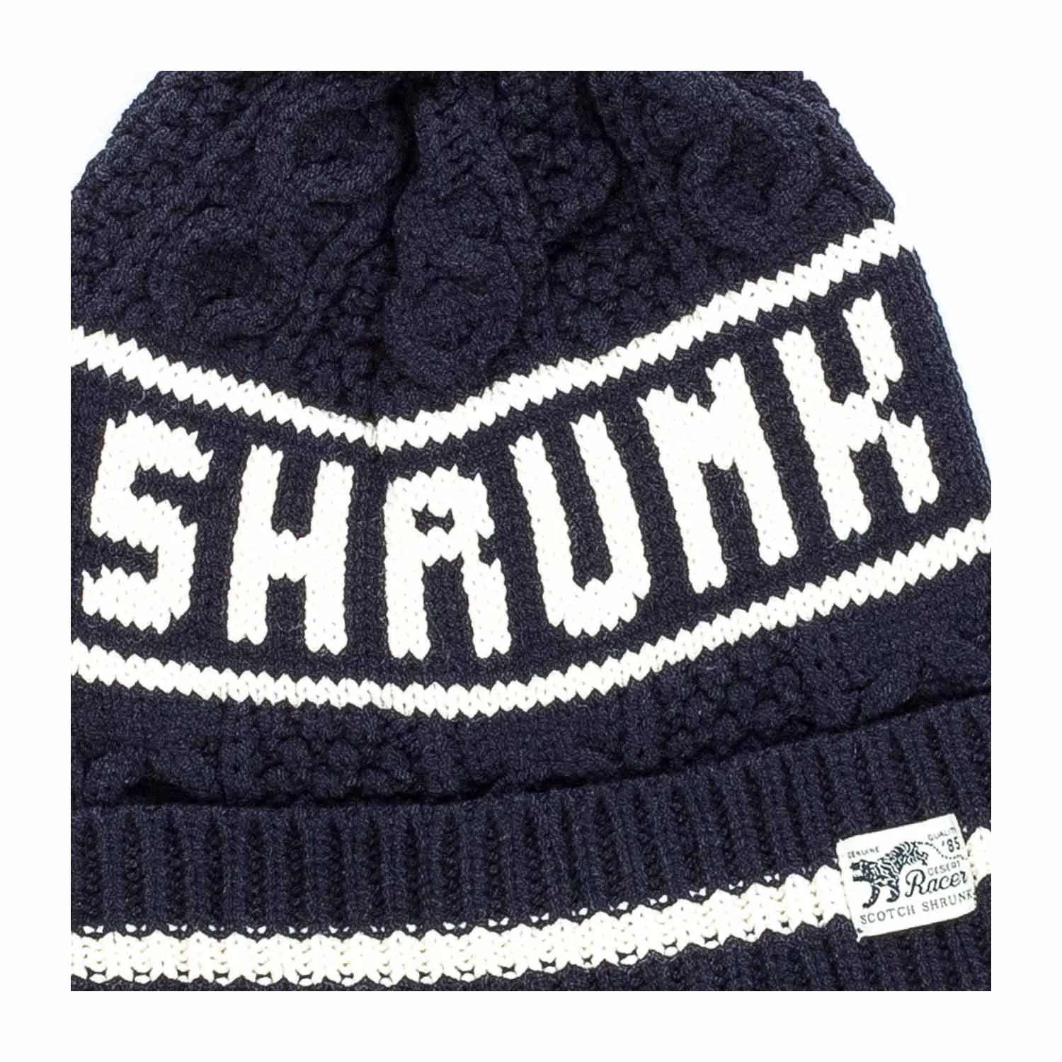 Scotch & Soda Boy Blue Beanie With Logo