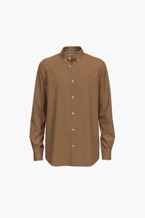 Scotch & Soda Camel Rhythm Essential Oxford Shirt