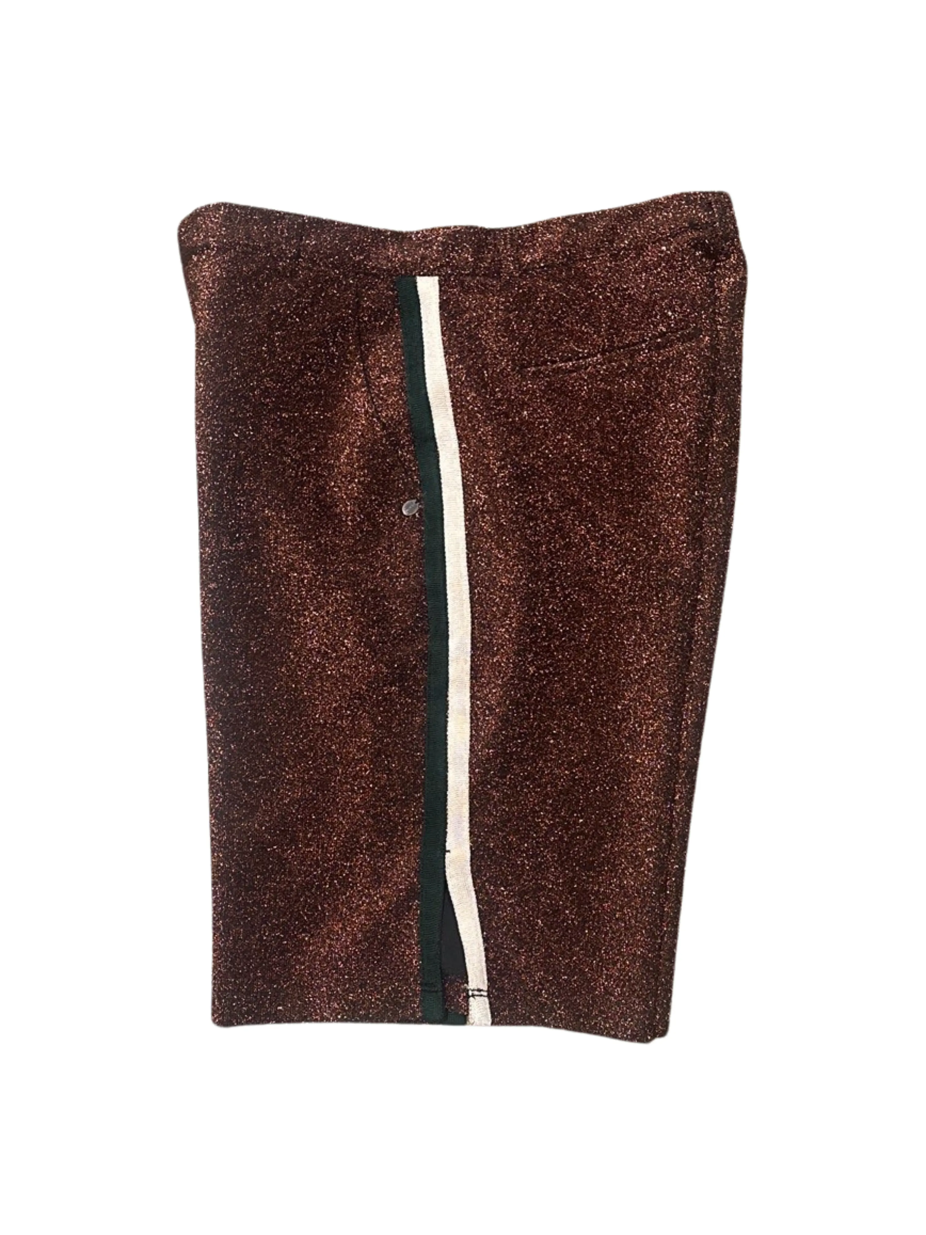 Scotch & Soda Copper Metallic Shimmer Bermuda Shorts XS