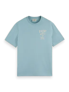 Scotch & Soda Crewneck Tee - BAY BLUE