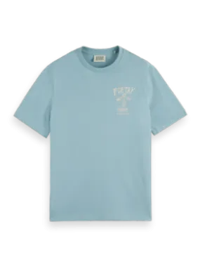 Scotch & Soda Crewneck Tee - BAY BLUE