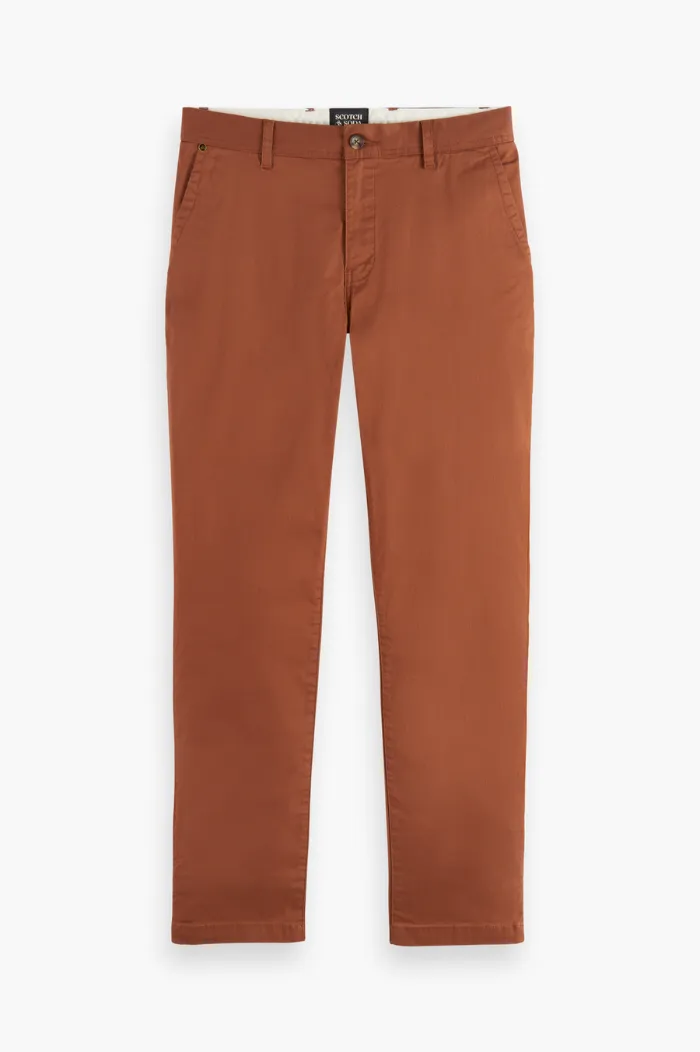 Scotch & Soda Deep Toffee Stuart Pant