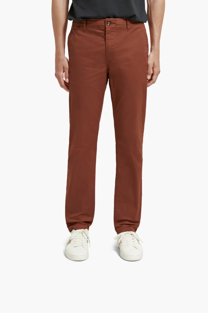 Scotch & Soda Deep Toffee Stuart Pant