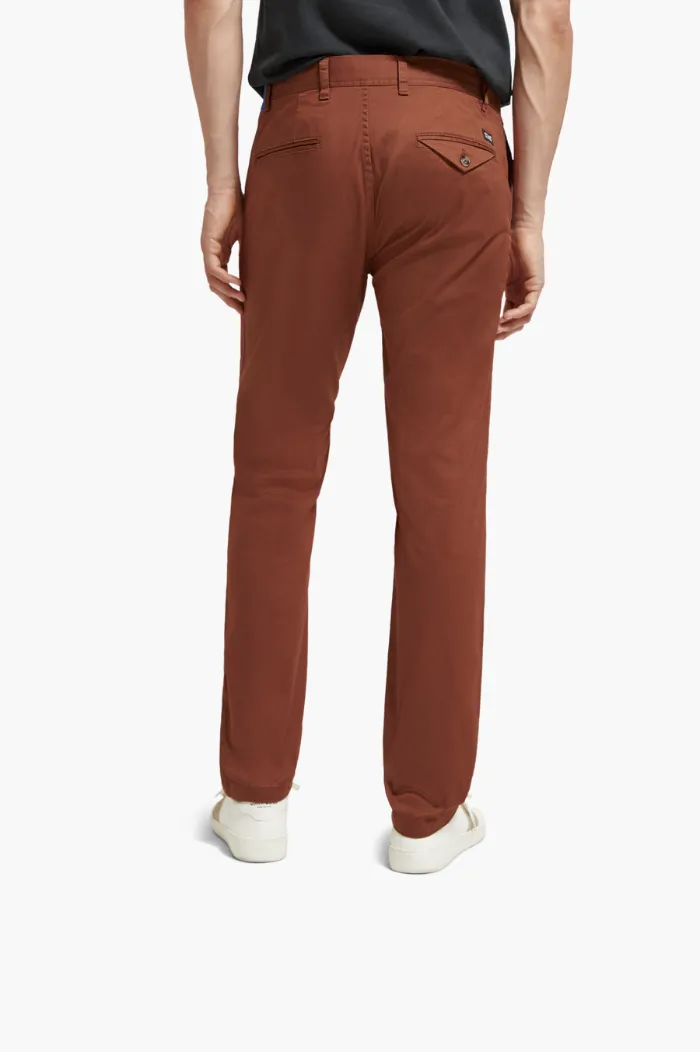 Scotch & Soda Deep Toffee Stuart Pant