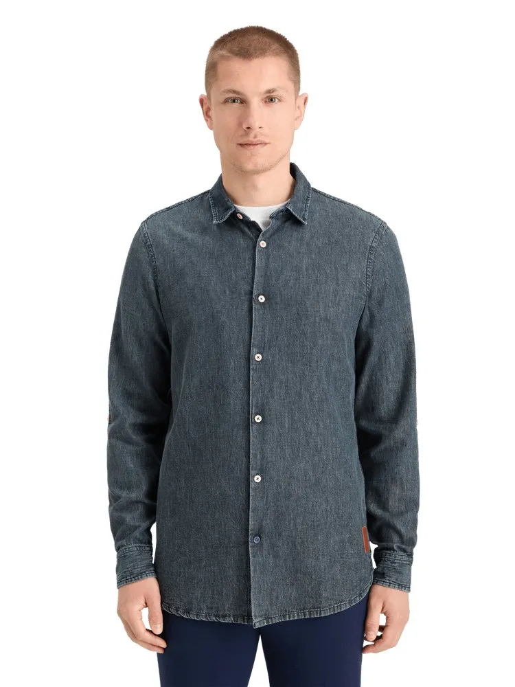 Scotch & Soda Denim Shirt / Washed Black