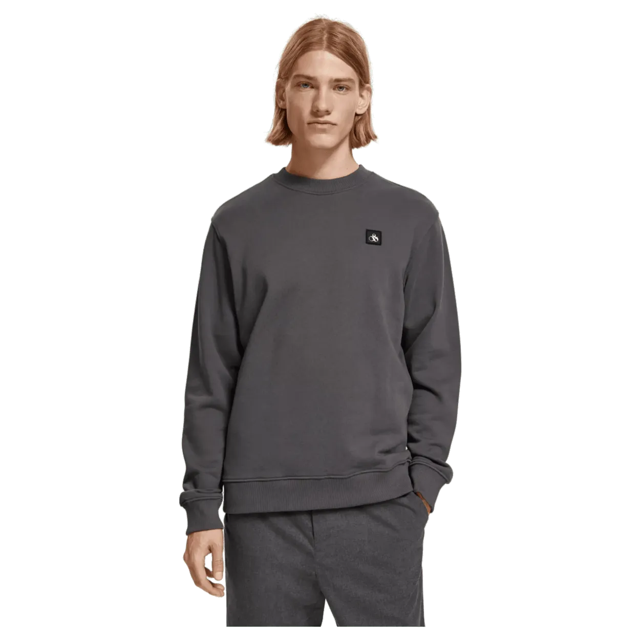 Scotch & Soda Essential Logo Badge Sweatshirt