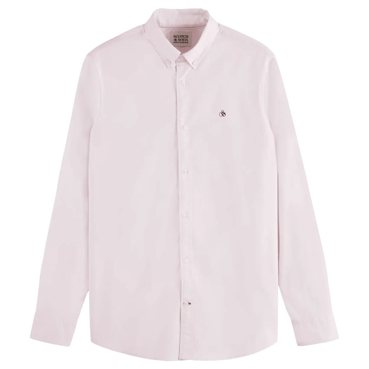 Scotch & Soda Essential Oxford Solid Shirt