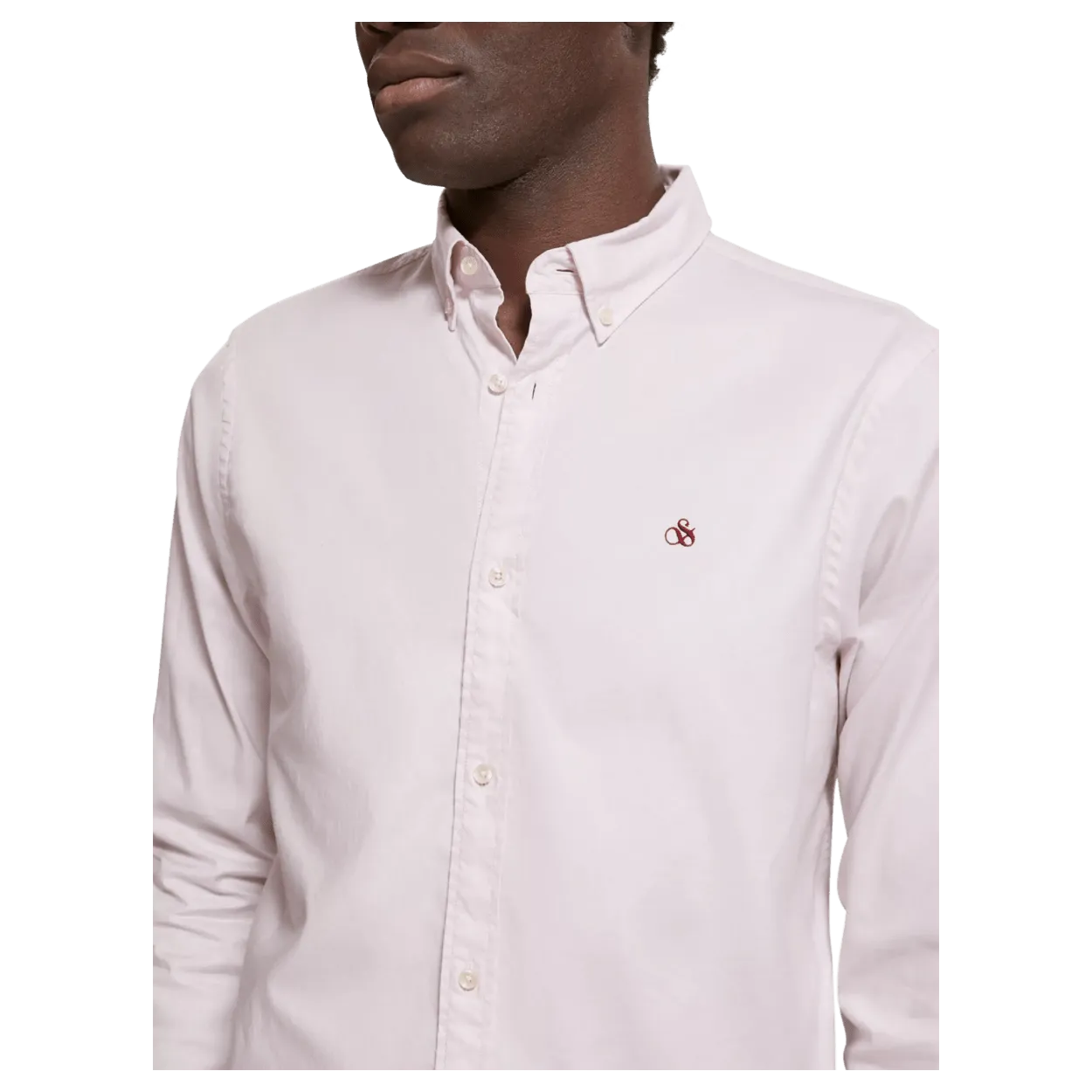 Scotch & Soda Essential Oxford Solid Shirt