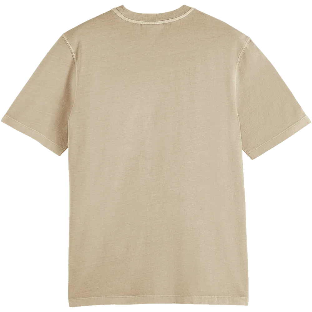 Scotch & Soda Garment Dyed Crew Neck T-Shirt