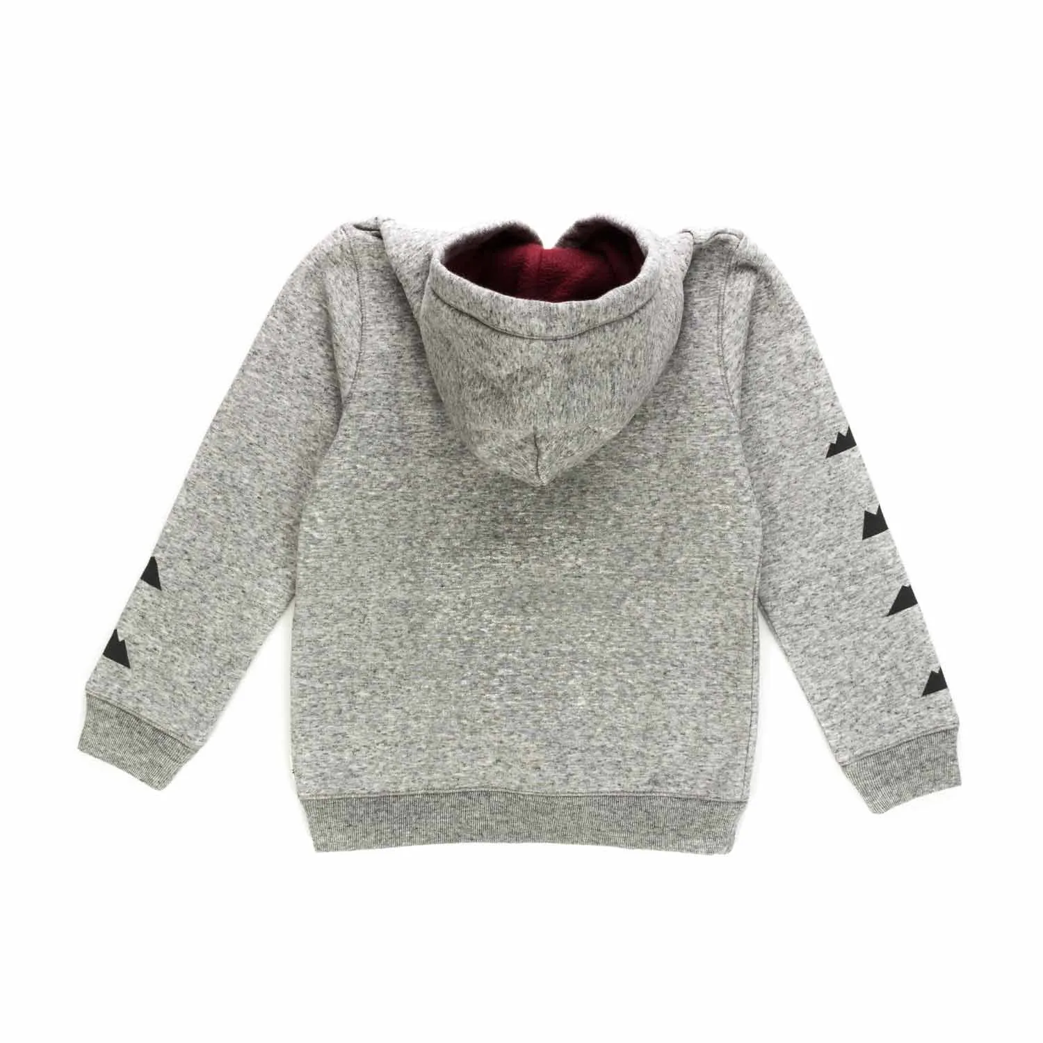 Scotch & Soda Gray Hooded Sweatshirt For Boys