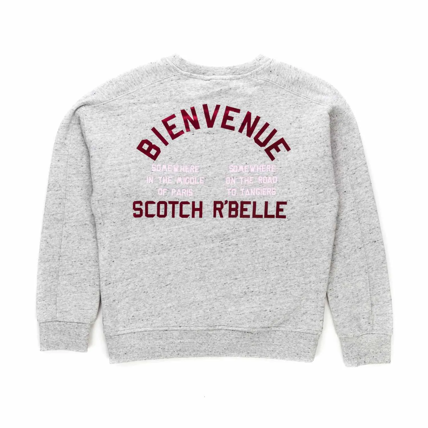 Scotch & Soda Grey Sweatshirt For Girls