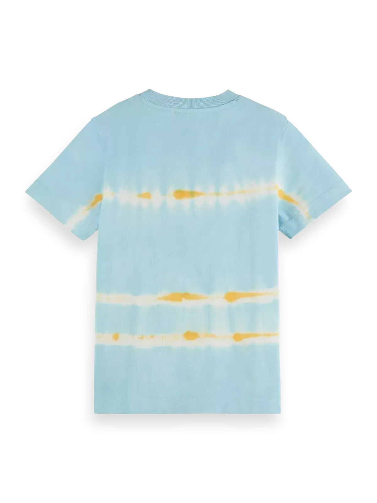 SCOTCH & SODA Kids Relaxed-fit Organic Short Sleeve Tie-dye T-shirt